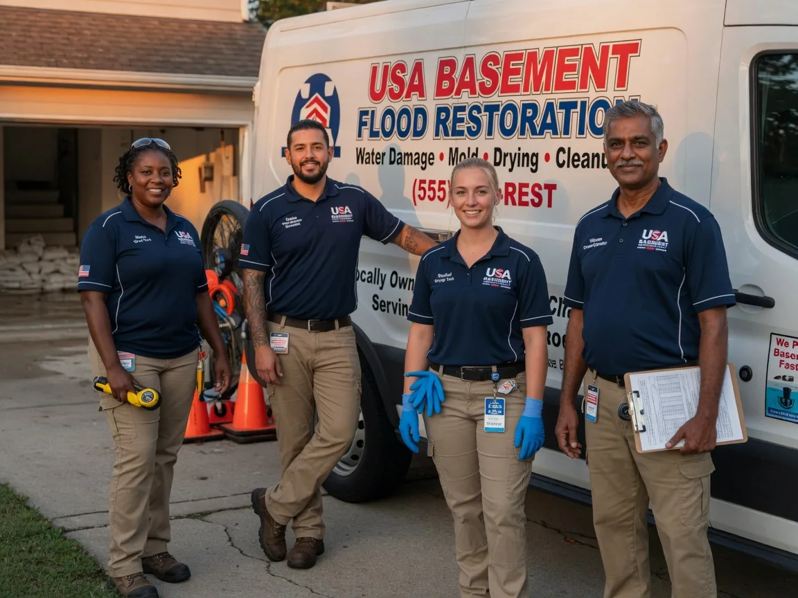 Basement Flood Cleanup company in Marion, ND